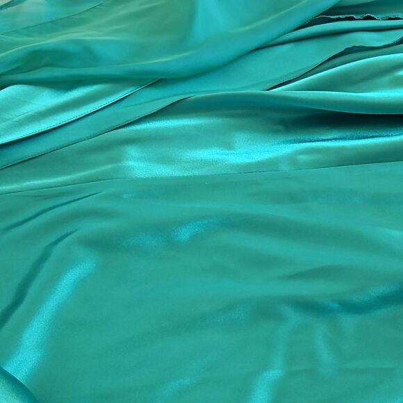 Rianna Couture Ladies Beaded Chiffon Strapless Dress Size 2 Emerald Green - Picture 14 of 16